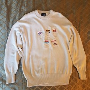 White Frito Lay Sweater Size XL